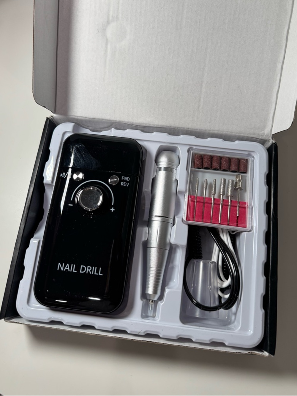 Acrylic nail drill